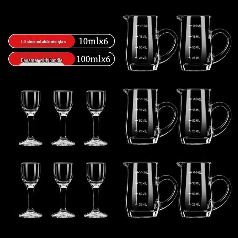 Премиальный набор стеклянных декантеров для ликера и вина Xuan Kun Pai