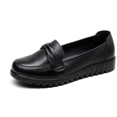 Британские ретро туфли на толстой подошве для женщин, черные туфли на плоской подошве с мягкой подошвой, классические нескользящие, модные, весна-осень, новые стили