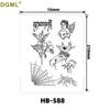 Kirin Lion Fox Totem Flower Tattoo Sticker – Waterproof & Customizable Realistic Design