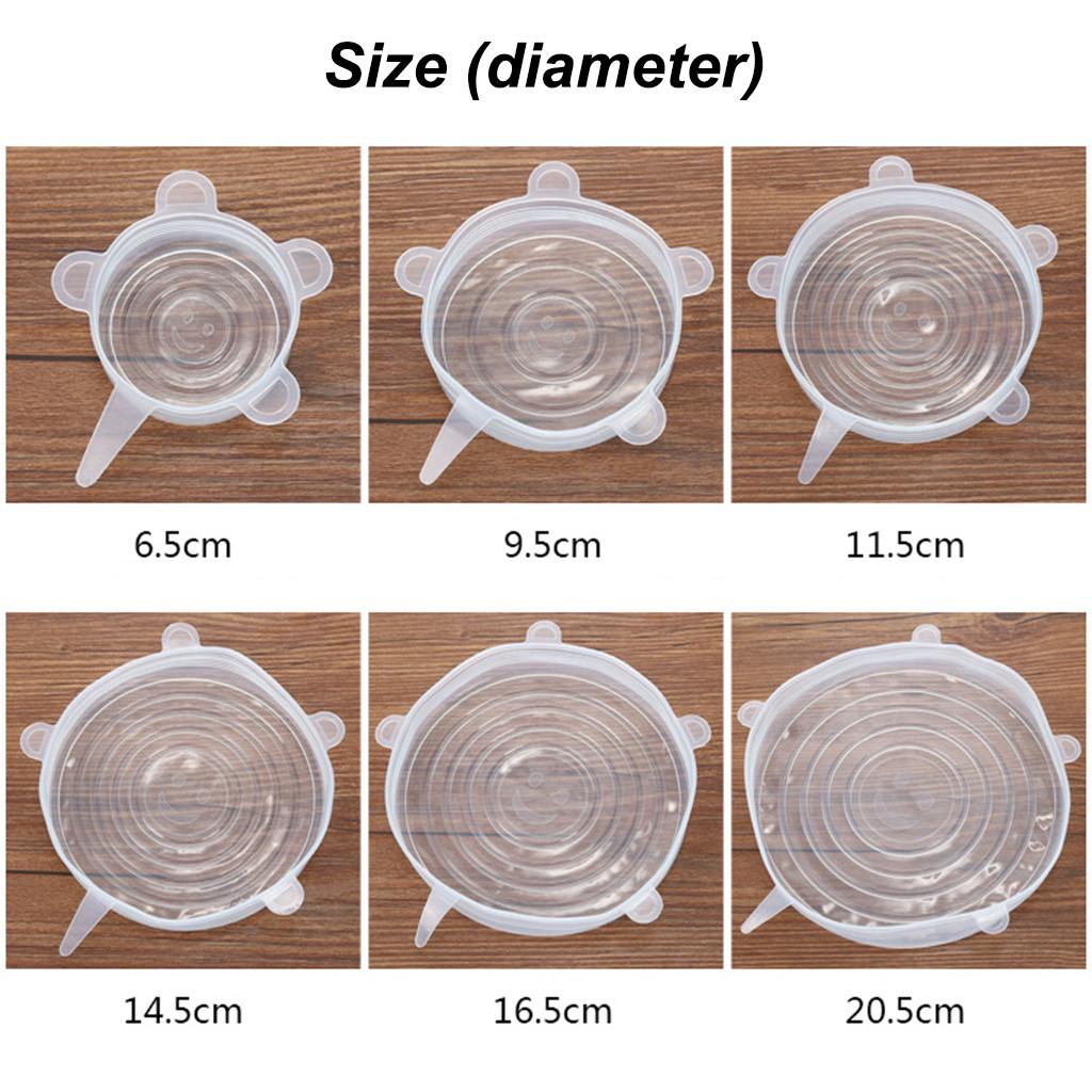 Пищевая силиконовая крышка для хранения срешей, растянутая пластиковая упаковка для фруктов, крышка чаши