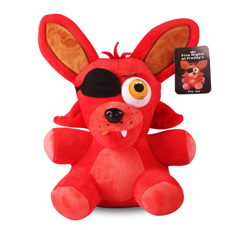 18 см FNAF мягкие плюшевые игрушки медведь Фредди Fazbear Foxy кролик Бонни Чика Peluche Juguetes 5 ночей с Фредди плюшевые игрушки подарки