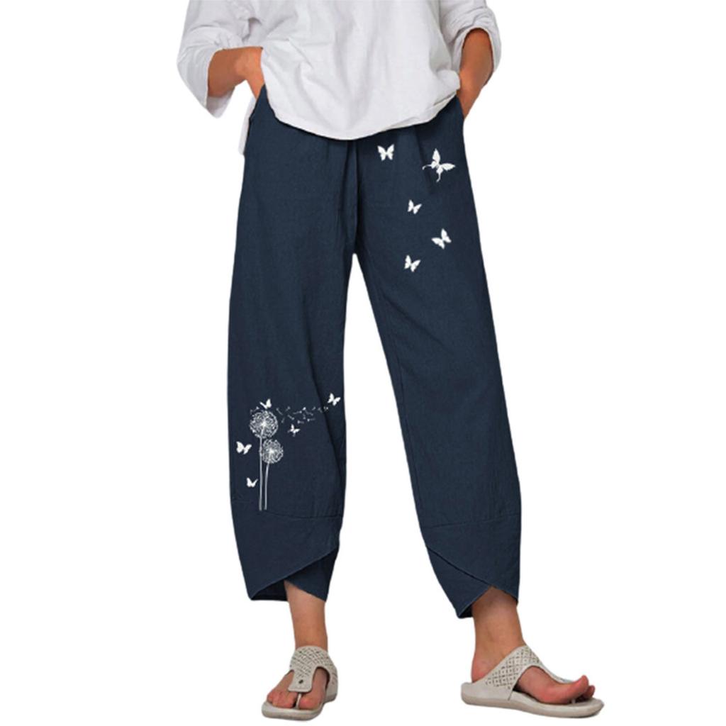 Sweatpants For Women Boho Pants Pocket Baggy Casual Pants
