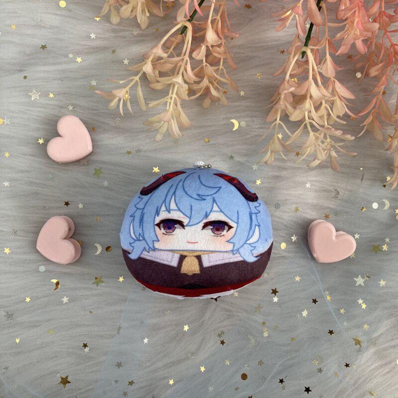 Genshin Impact Plush Dumpling Albedo Xiao Zhongli Thoma Key Chain Soft And Safe Gift