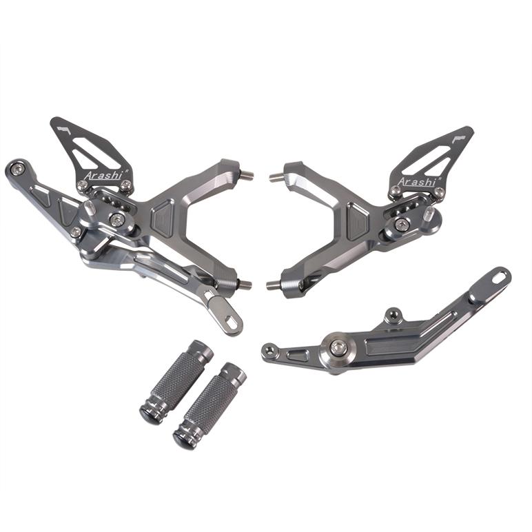 Motorcycle CNC Adjustable Rearset Front Foot Pedal For BMW S1000RR 2019-2024 M1000RR 2021-2023 Racing Foot Pedal