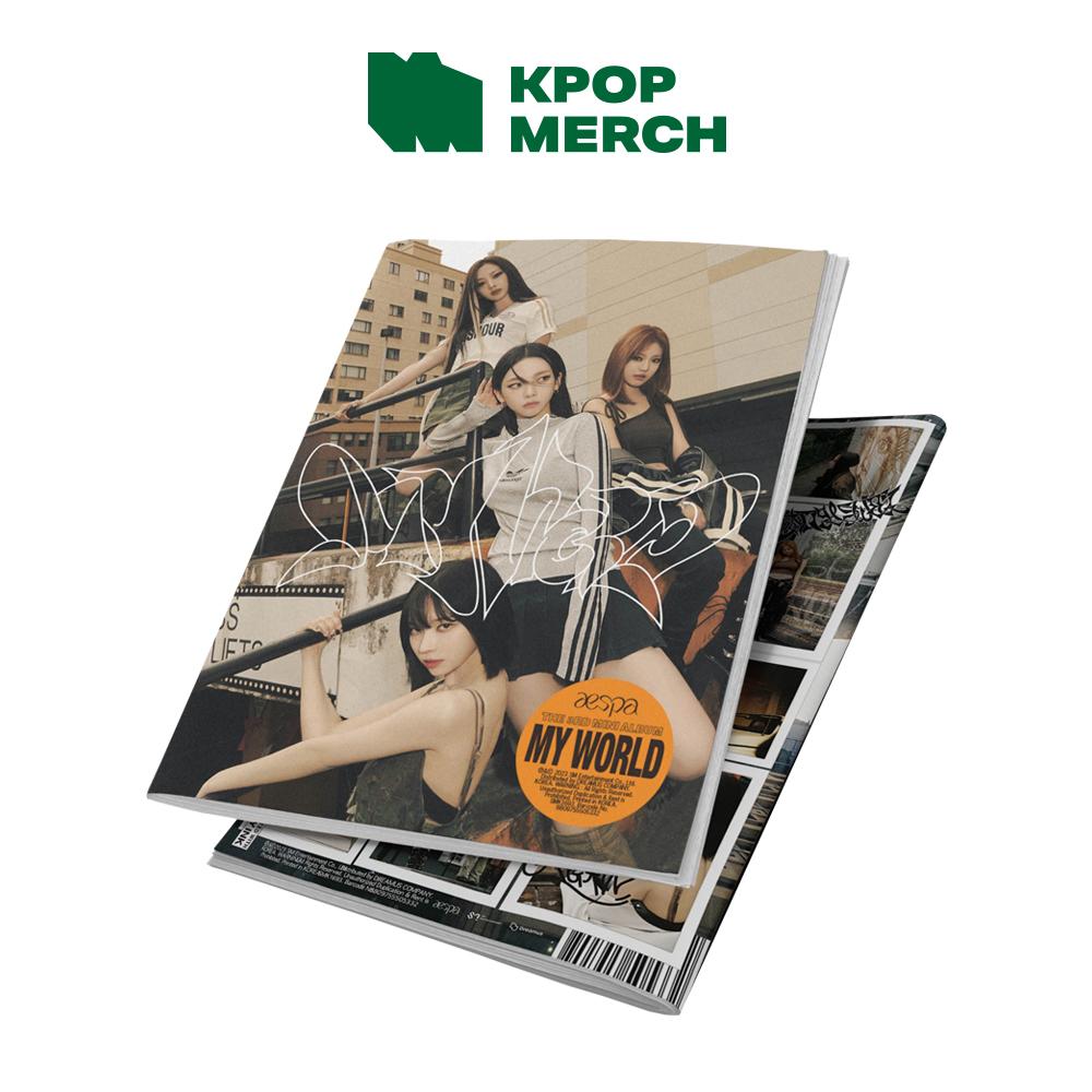 aespa MY WORLD (3rd Mini Album) [TABLOID VER.]