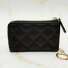Used Excellent condition CHANEL Caviar Skin Card Case with Chain