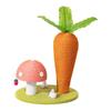 Когтеточка-лежанка для домашних кошек, котят, игровая мебель для лазания 40x40 см Морковка