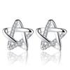 Women Korean Fashion Anti-allergy Silver Plated Mini Simple Little Stud Earring Female Ear Jewelry Gift