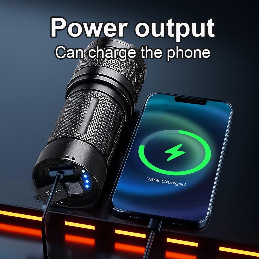 3000M ультра-дальний фонарь высокой мощности светодиодный фонарик перезаряжаемый тактический фонарь водонепроницаемый уличный фонарь рыболовный фонарь