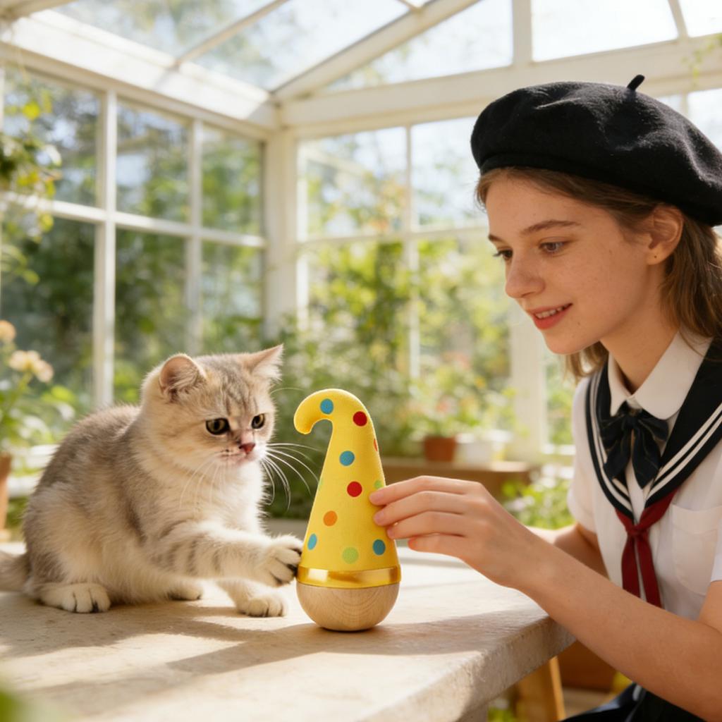 Tumbler Toy Self Pleasure Soothing Tool Feather Teasing  Baseball