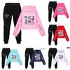 Kpop Demon Hunters Girls Cotton Casual Set With Long Sleeve Hoodie And Pants For Ages 110-170cm