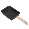 Frying Pan Iron Non Stick Coating Square Thick Multifunction Japanese Omelette Pan for Home Kitchen