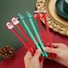 Creative Santa Claus Gel Pen - Christmas Stocking, Tree & Gift Set