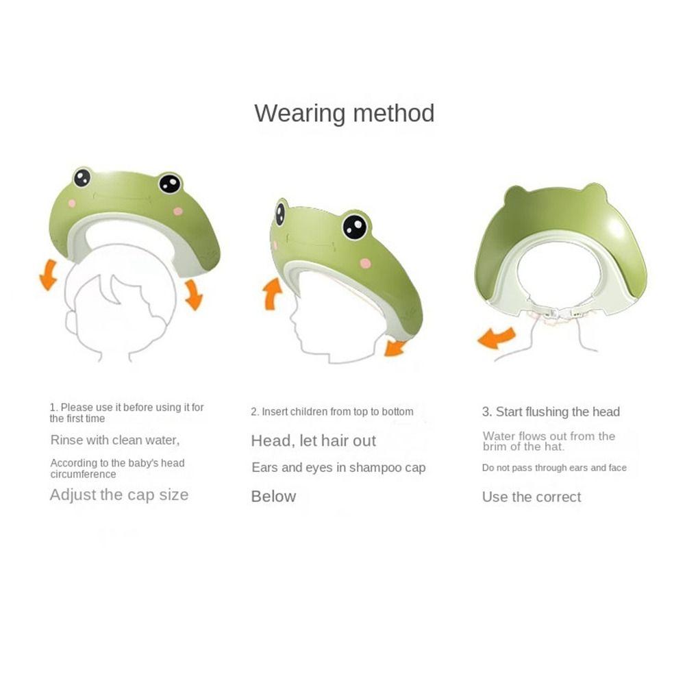 Щит для волос Шапка для мытья волос Шампунь Артефакт Крышка для ванны Новая детская шапочка для душа Дети