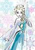 108 Piece Jigsaw Puzzle Frozen Elsa/Flower (18.2x25.7cm)