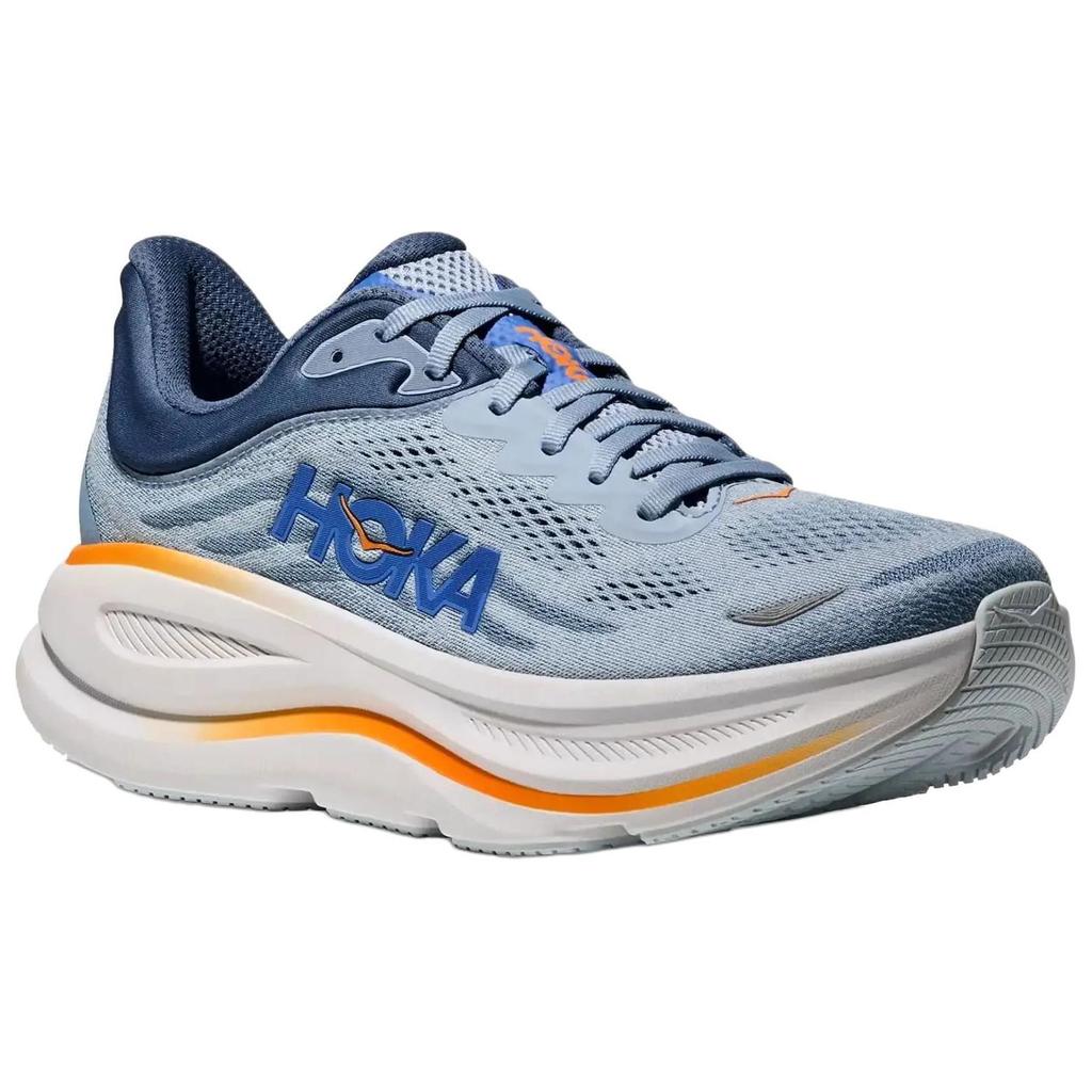 HOKA Bondi 9 2E Широкие Кроссовки Мужские Синие 1162013-DNP