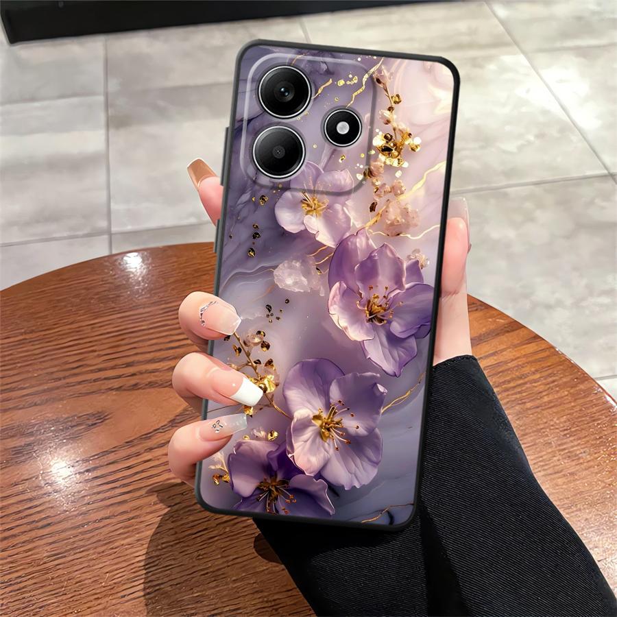 Чехол для Xiaomi Redmi Note 11S 11 13 12 Pro Plus 10S 9s 10 9 8 Pro 12S Мягкая задняя крышка телефона Интересный Мрамор