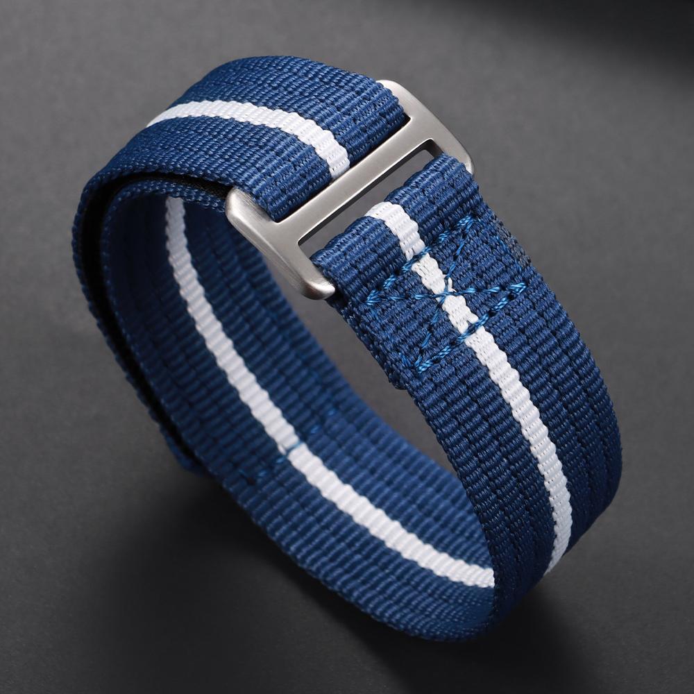 Нейлоновый холщовый ремешок 20 мм 22 мм для Tudor, текстильный ремешок для часов на липучке для Seiko, для Omega, мужской военный спортивный браслет