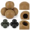 4Pcs Camping Chair Leg Cap Shock Absorption Stabilizing Rubber Ball Feet Outdoor Chair Leg Tips Ball Cap for Helinox Chair