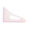 5pcs Plastic Pattern Sewing Rulers High Accuracy Sewing Ruler Set  For Beginners
