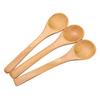 30pcs Mini Natural Wooden Children Spoon Kitchen Condiment Tool