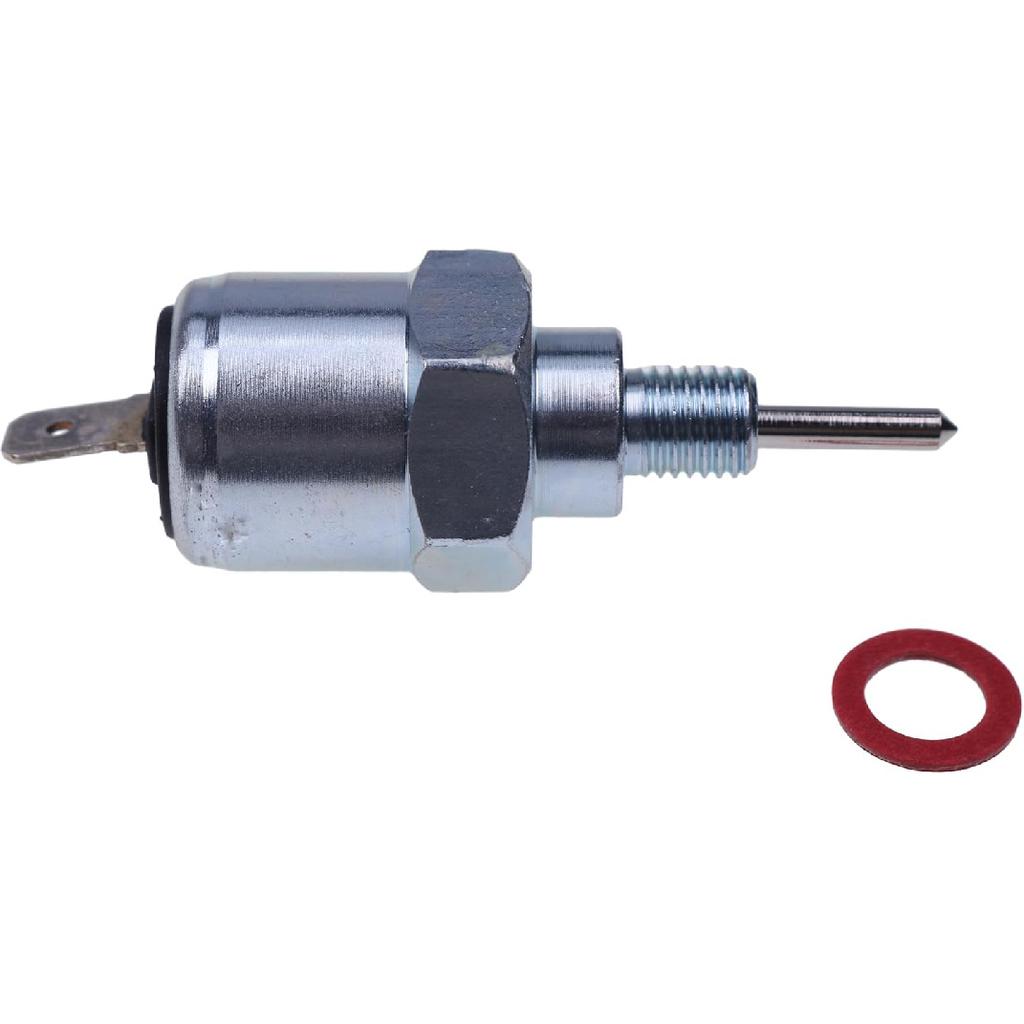 M122917 M774487 Fuel Cut Off Solenoid Compatible with JD 170 175 180 185 240 245 260 265 320 LX172 LX173 LX176 LX279