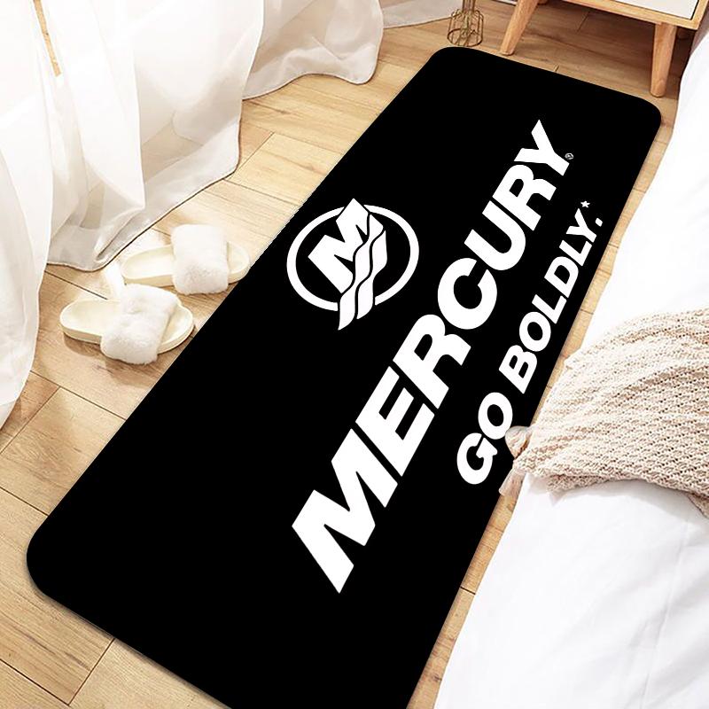 Mercury Racing Door Mat Entrance Non-slip Doormat Washable Kitchen Carpet Living Room Hallway Rugs Bathroom Bath Door Mats