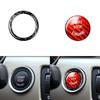 2 шт., наклейки на кнопку зажигания, декор, подходят для шасси BMW E E90 E60