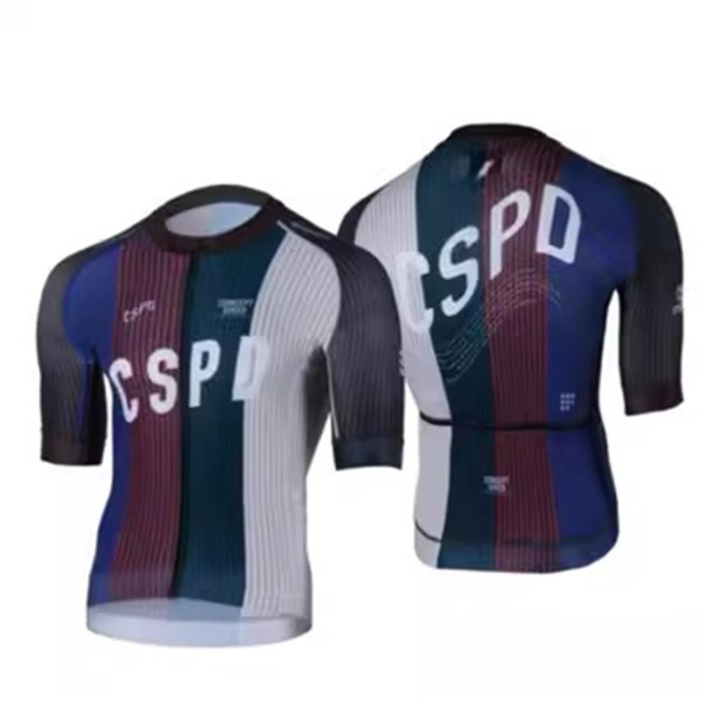 Exclusive for high-quality summer men's CSPD short-sleeved tops, bicycle competitive mountain bike riding suits