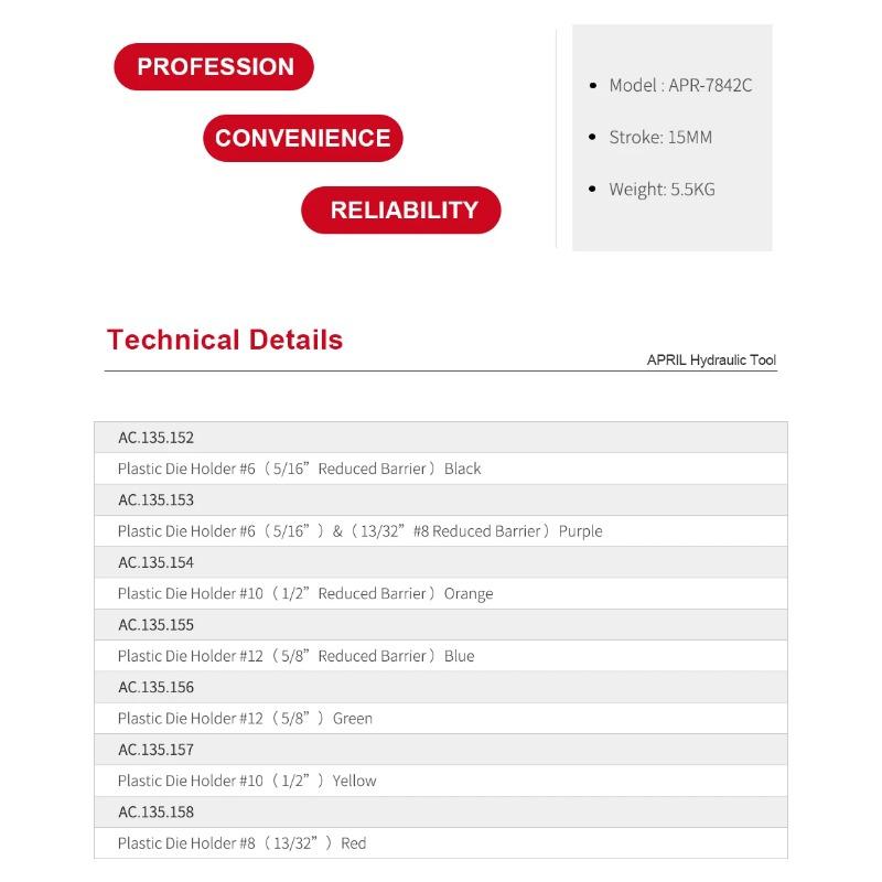 Ручной комплект для обжима шлангов кондиционера, инструменты для ремонта автомобильного кондиционера JX-71500, инструмент для обжима шлангов