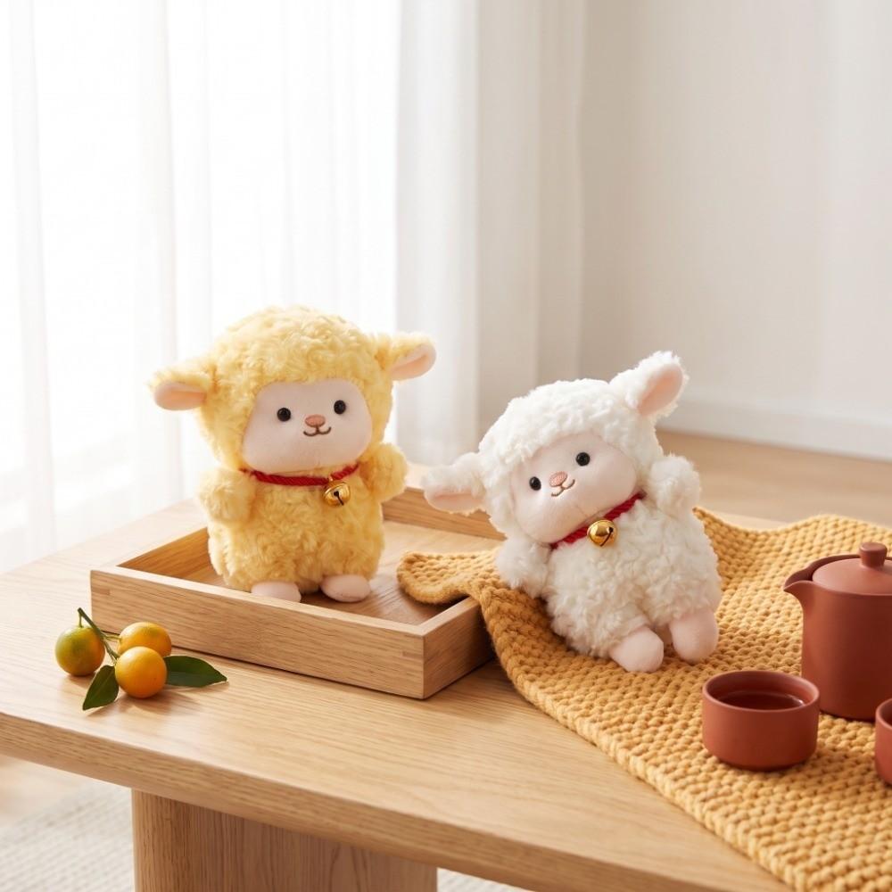 Cartoon Sheep Plush Pendant Sheep Soft Lamb Doll Ornament Mini Sheep Plush Keychain  Children Toys