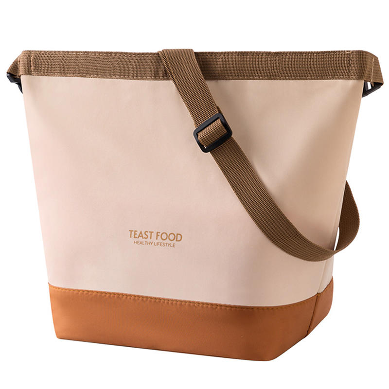 Изолированная сумка для ланча с плечевым ремнем, герметичная сумка-тоут и кроссбоди, переноска для пищевых контейнеров для работы, школы