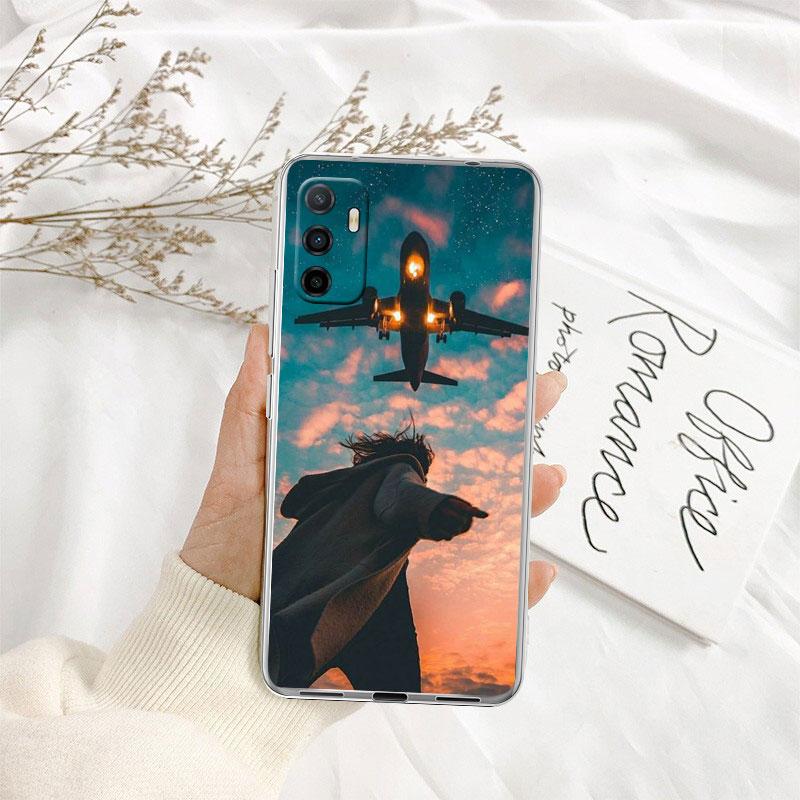Airplane Aesthetic Art Phone Case for Motorola Moto G10 G20 G30 G31 G32 G34 G35 G41 G42 G50 G51 G52 G55 G60 G60S G62 G71 G72 G75
