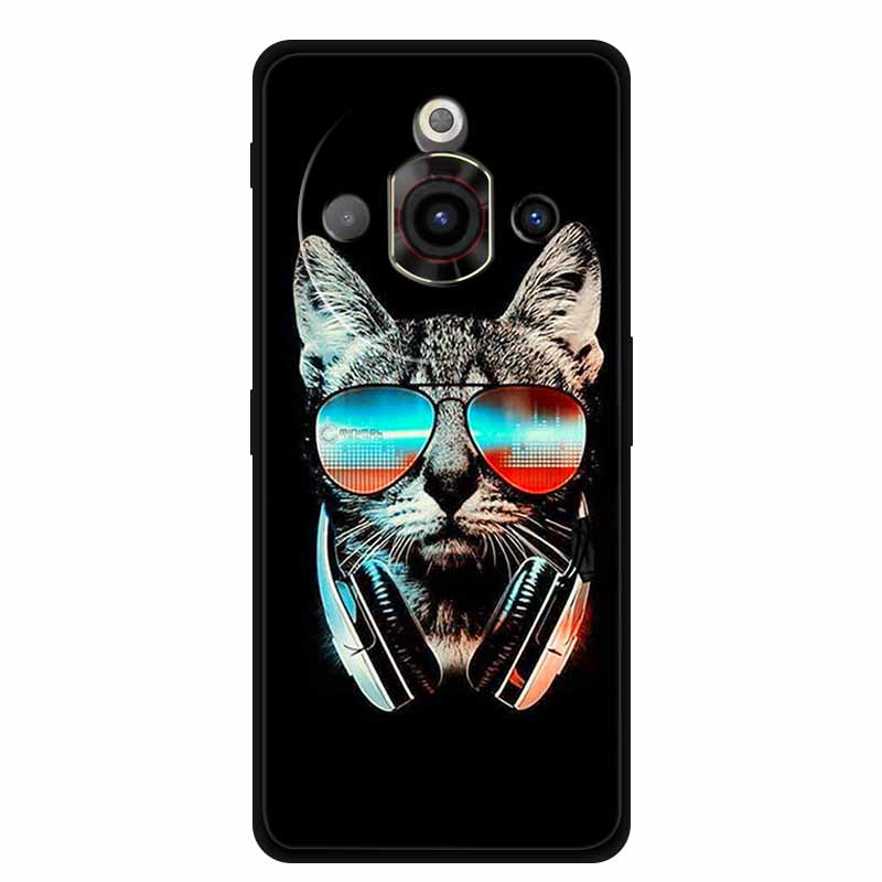 Чехол для ZTE Nubia Focus Pro 5G Мягкий бампер для Nubia Focus Pro Черные силиконовые чехлы для телефона Nubia Focus Pro 5G Защитный чехол