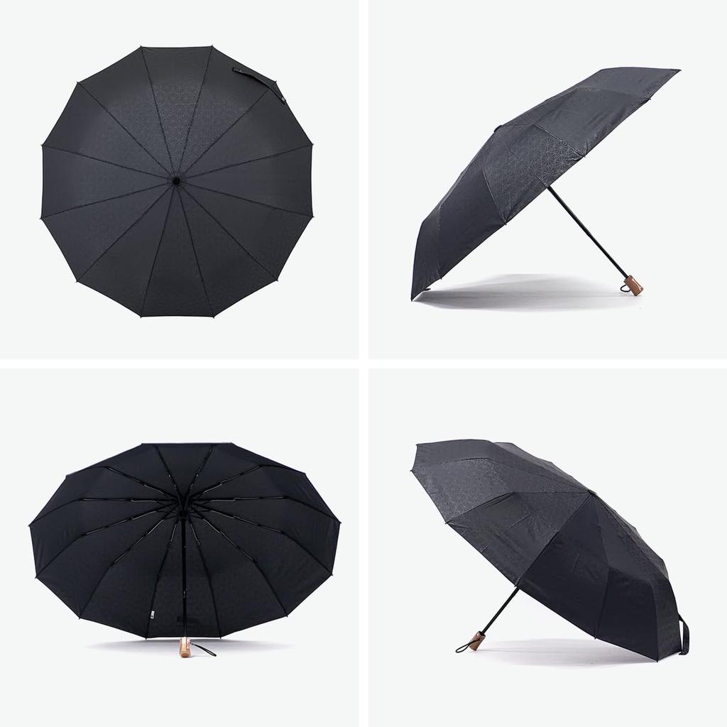 Mabu Складной 12 Желтоватый УФ-свет Подходит для дождя и японский зонт унисекс для мужчин и зонт от солнца, Унисекс, 55 см, Ребра, "Эдо" Красный, SMV-42260.