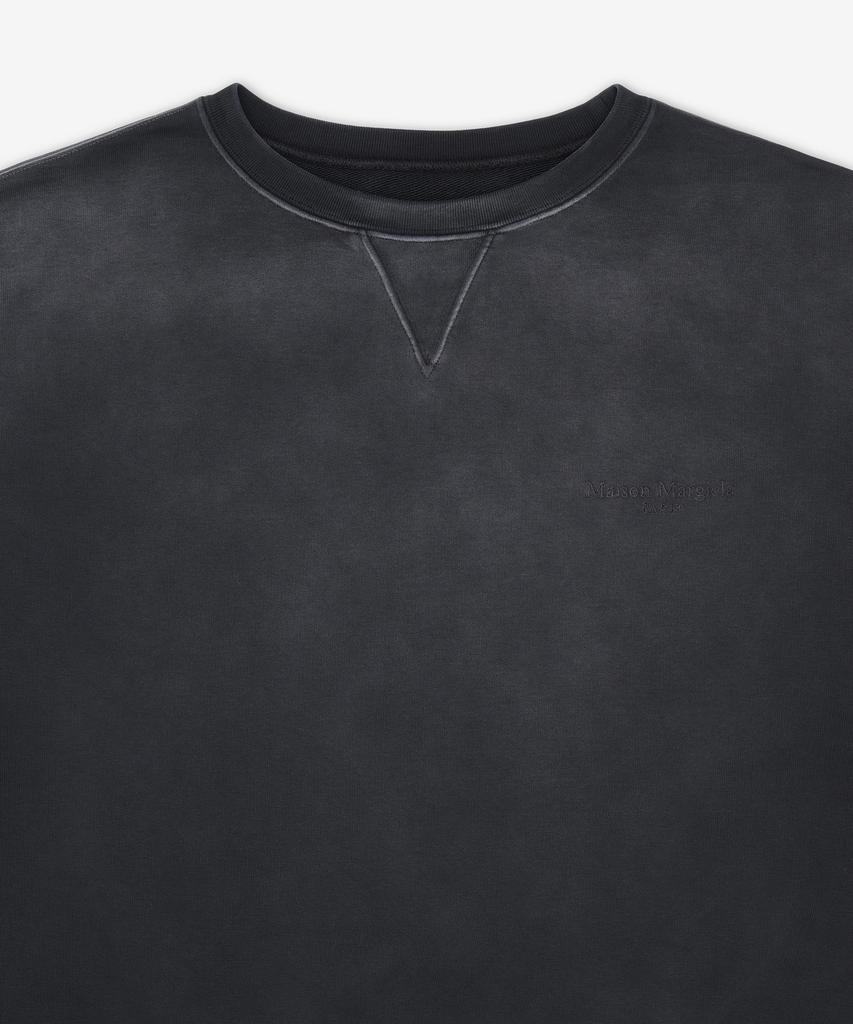 MAISON MARGIELA Overdyed Sweatshirt - Charcoal Gray / S67Gu0039S25520859