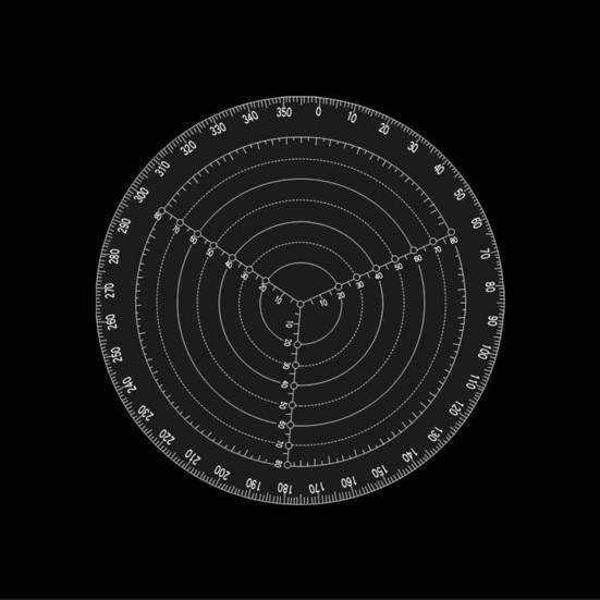 Круглый центроискатель Yousheng, циркуль, токарный центрирующий инструмент, калибр круга, акриловые круги для черчения, диаметр круга, шаблон для черчения кругов