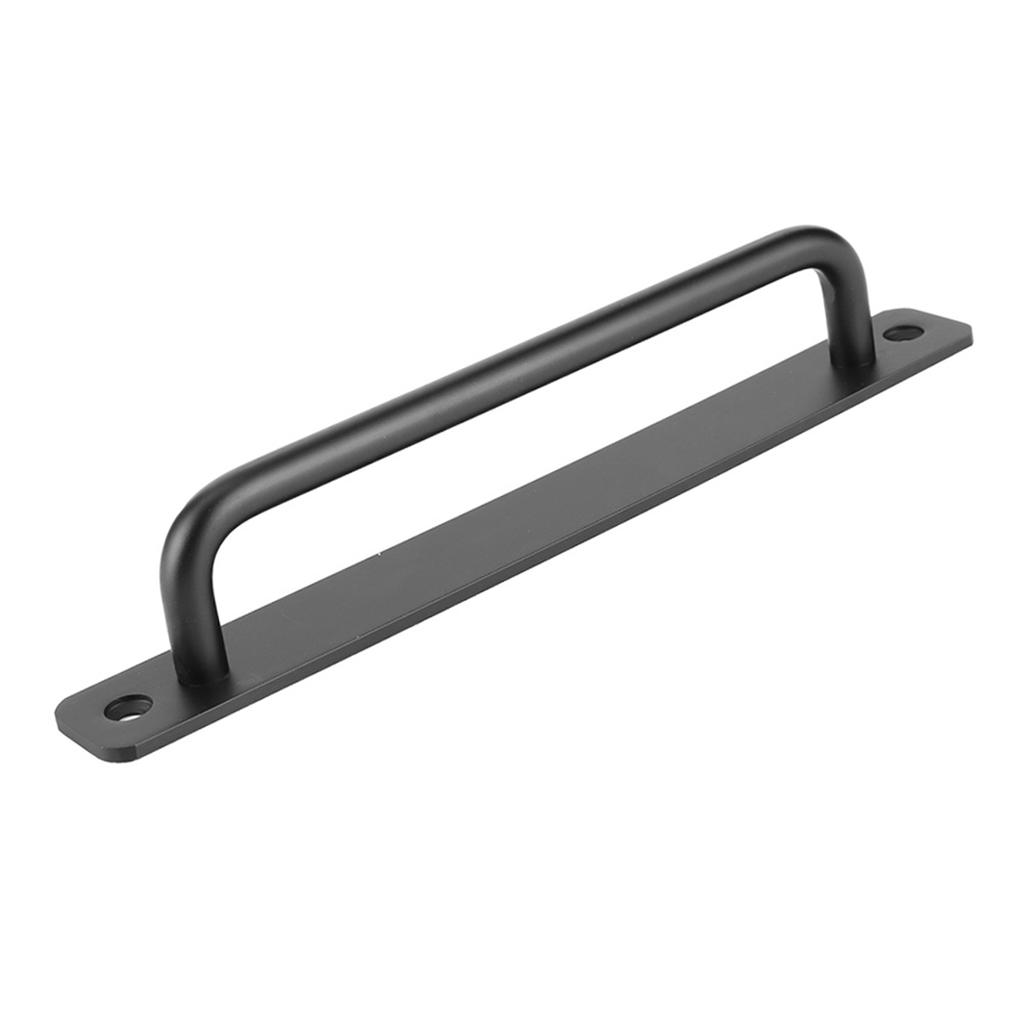 Элегантная раздвижная ручка для амбарной двери из алюминиевого сплава, гладкая ручка для шкафов, гаражей, сараев