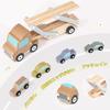 Игрушки-машинки Деревянные игрушки Рабочие машинки 1 2 3 4 5-летние игрушки Развивающие игрушки Игрушки Мальчики Девочки Подарок на первый день рождения Рейтинг
