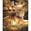 5D DIY алмазная живопись животное горный хрусталь Тигр Алмазная вышивка настенная картина мозаика украшение дома подарок ручной работы комплект