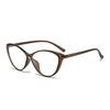 Cat Eye Frame Computer Eyeglasses Large Frame Finished Myopia Glasses  Student