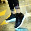 Fashion Hot Sale 2024 Adult Womens Mens Kid Luminous Sneakers Glowing USB Charge Boys LED Colorful Light-up Shoes Footwear Dancing Shoes