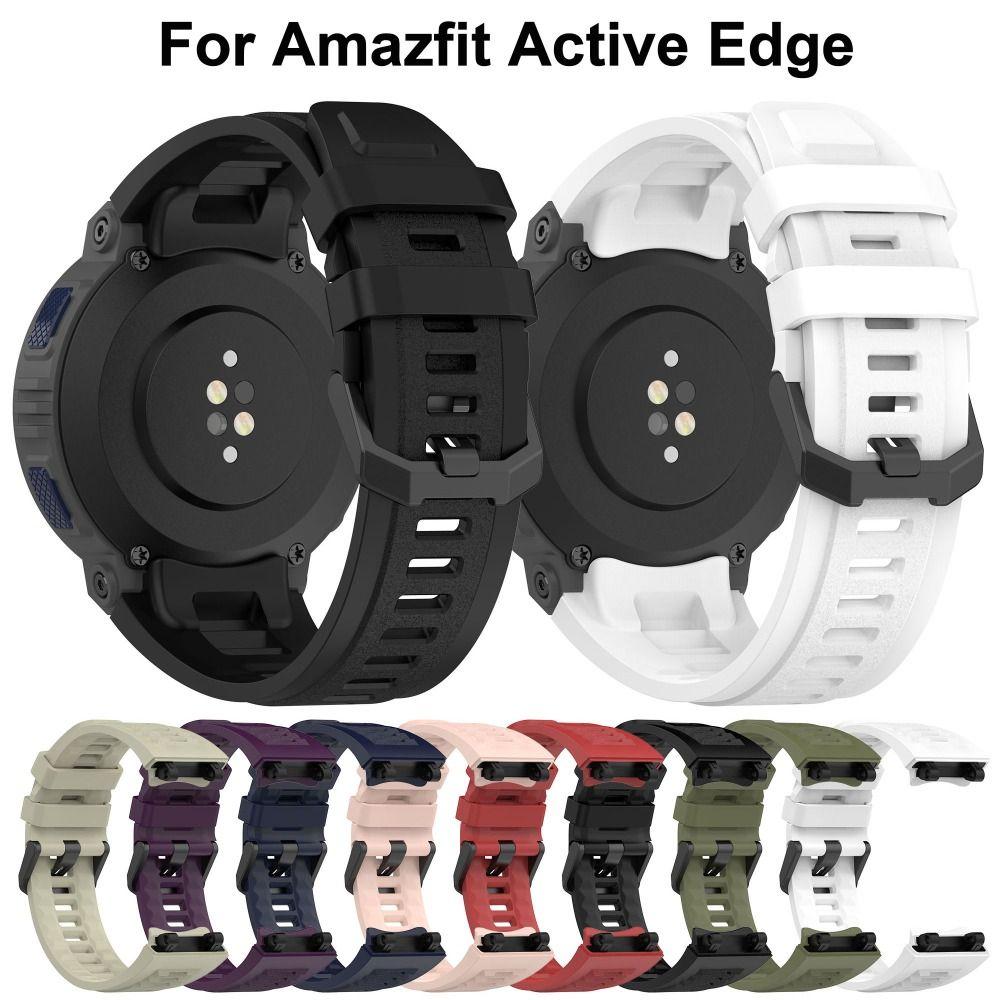 Сменный силиконовый ремешок для смарт-часов, новый браслет для Amazfit Active Edge