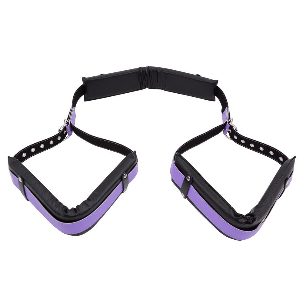 SM Раздельные наручники для ног Кровать Связывание живота Повязка для пар Обучение Сексуальная секс-игрушка Взрослые секс-вспомогательные принадлежности