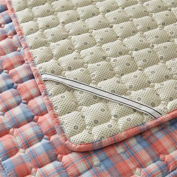 WTEMPO Четырехсезонное домашнее печатное постельное белье, матрас для сна, односпальный/двуспальный, для общежития, нескользящие одеяла, большой размер, мягкие универсальные матрасные маты