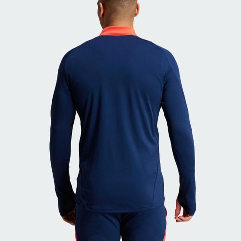 adidas Manchester United Tiro 24 Training Long Sleeves Jersey 'Night Indigo Bright Red' Men's IT4239