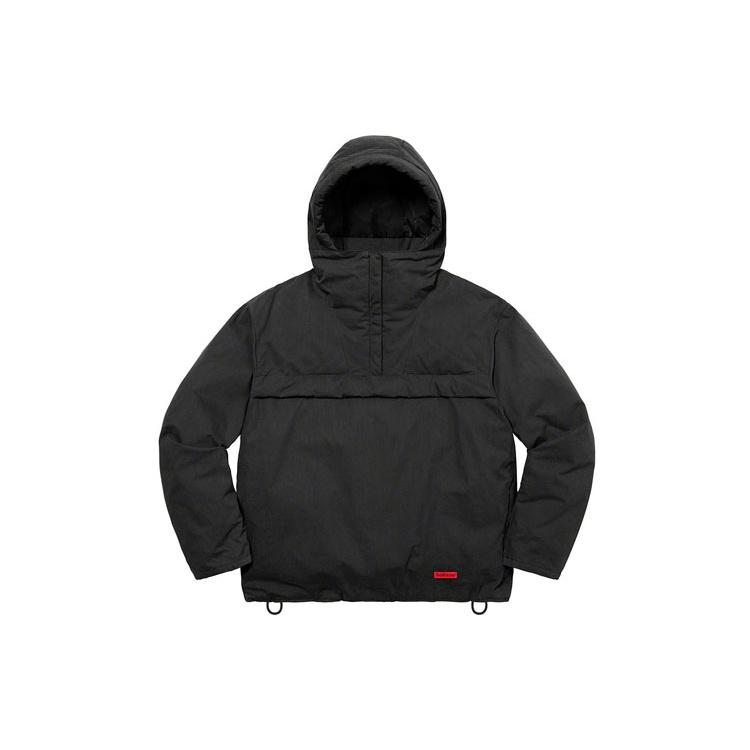 Supreme Hooded Down Pullover 'Olive Green' Men's SUP-SS22-172