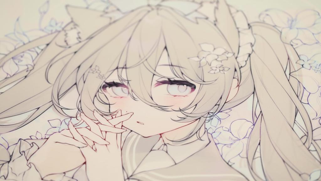 Dysphoria SERAFUKU YURI-RAW Gaming Mouse Pad, Cloth Type, XL Size, 490x420x4mm (Authorized Japanese Distributor Warranty)