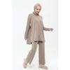 Women's Knitwear Trousers Suit - 4175