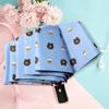 Full-automation Little Bear Beach Umbrella Sun Protection Umbrella Folding Umbrella for Both Sunny and Rainy Days